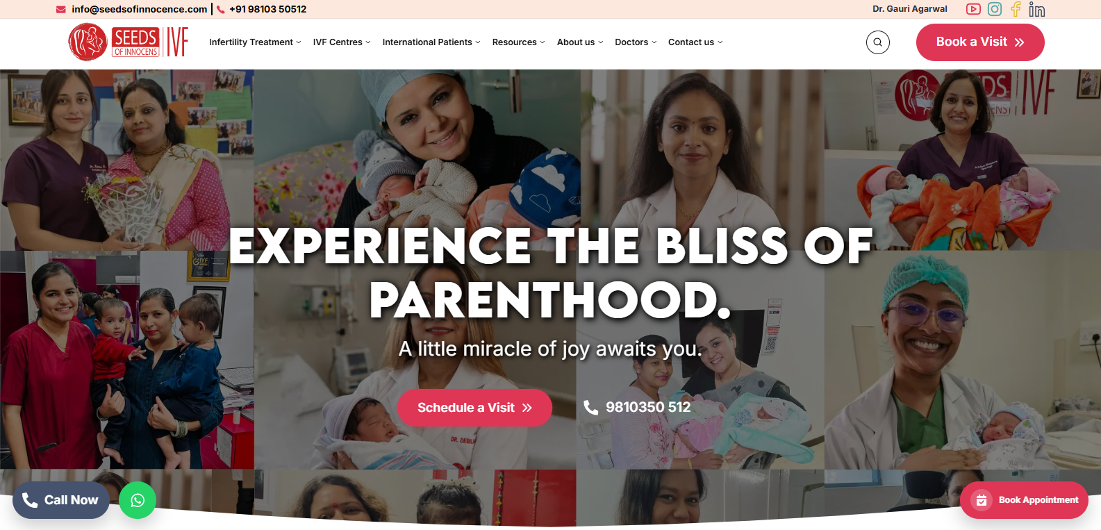 Seeds of Innocens IVF feature